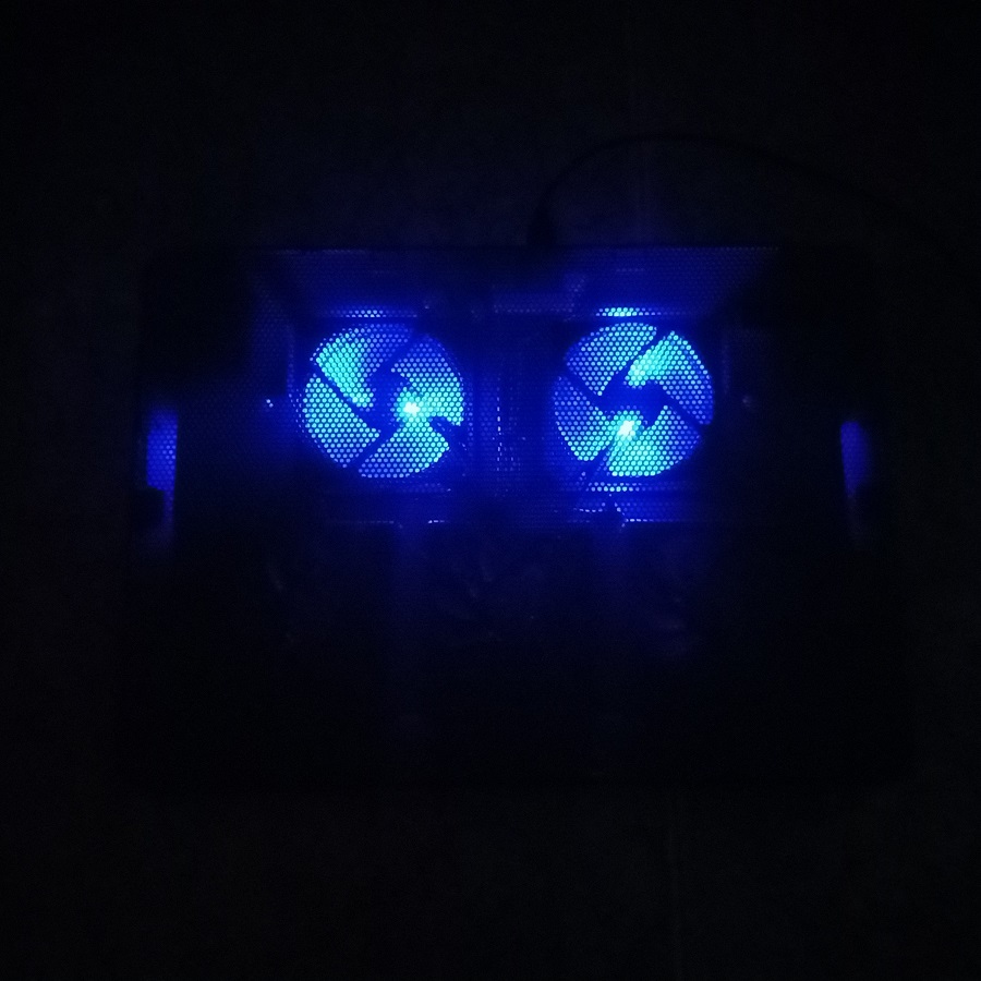 Đế tản nhiệt cho Laptop Q129 - Nhựa ABS 5 Quạt cực mạnh 14 - 17 inch