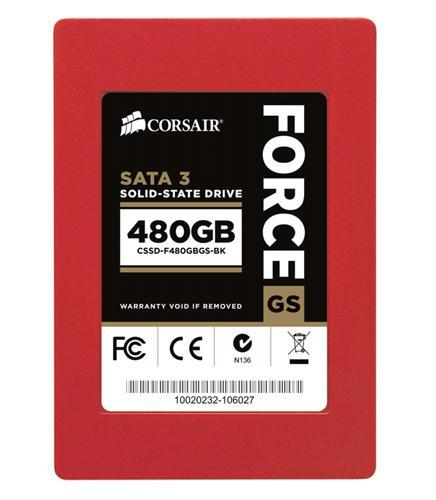 SSD Corsair Force GS - 480GB Sata 3 / 6Gb/s / 7mm