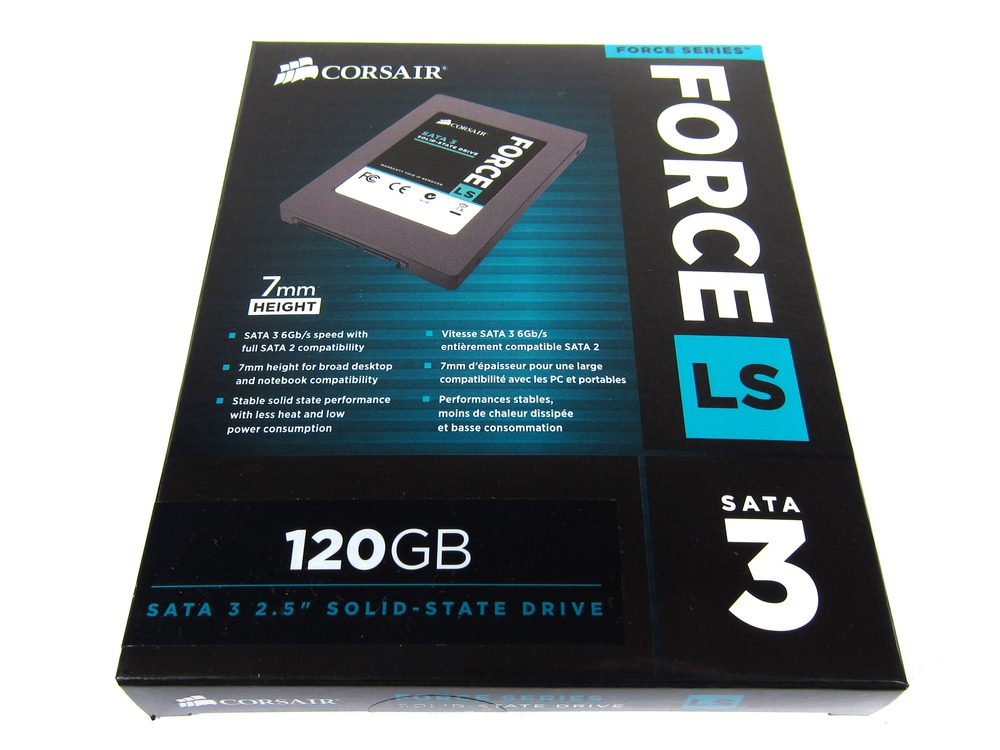 SSD Corsair Force LS - 120Gb / SATA3 / 6Gb/s / 7mm
