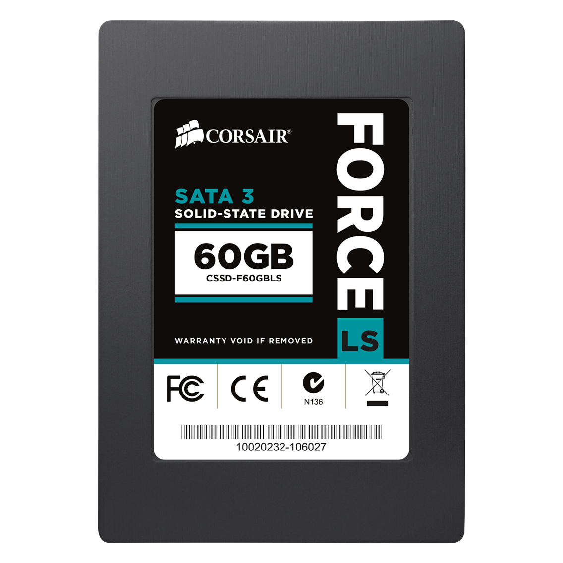 SSD Corsair Force LS - 60Gb / SATA3 / 6Gb/s / 7mm