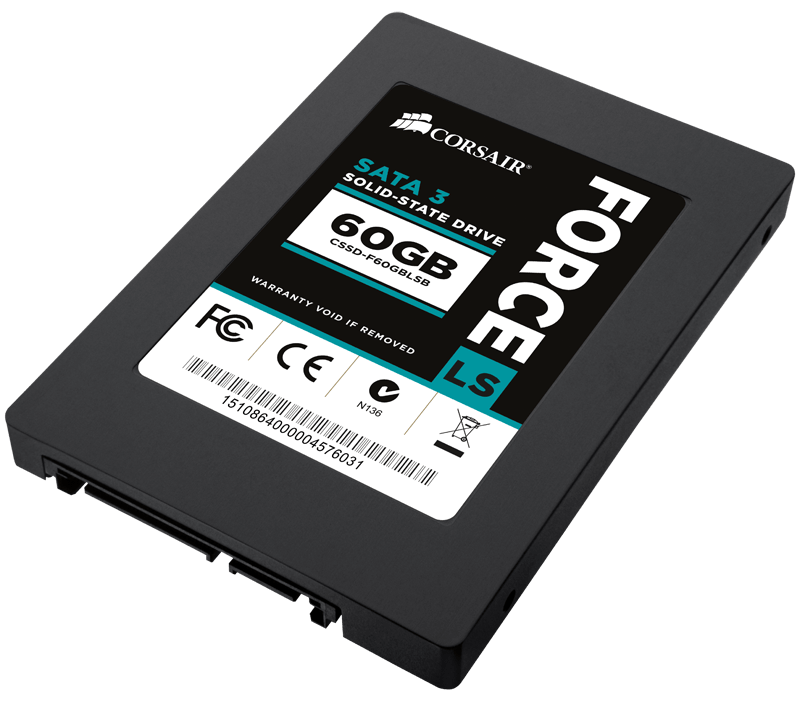 SSD Corsair Force LS - 60Gb / SATA3 / 6Gb/s / 7mm