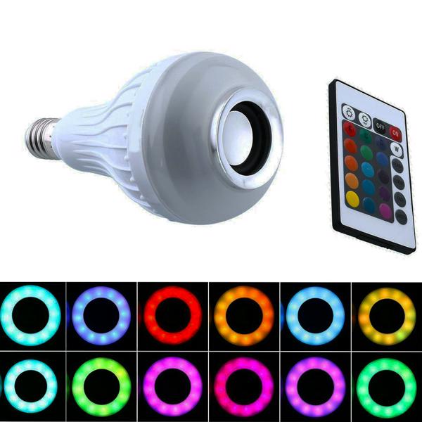 Loa Bluetooth Kiêm Đèn LED đổi màu BĐ1414