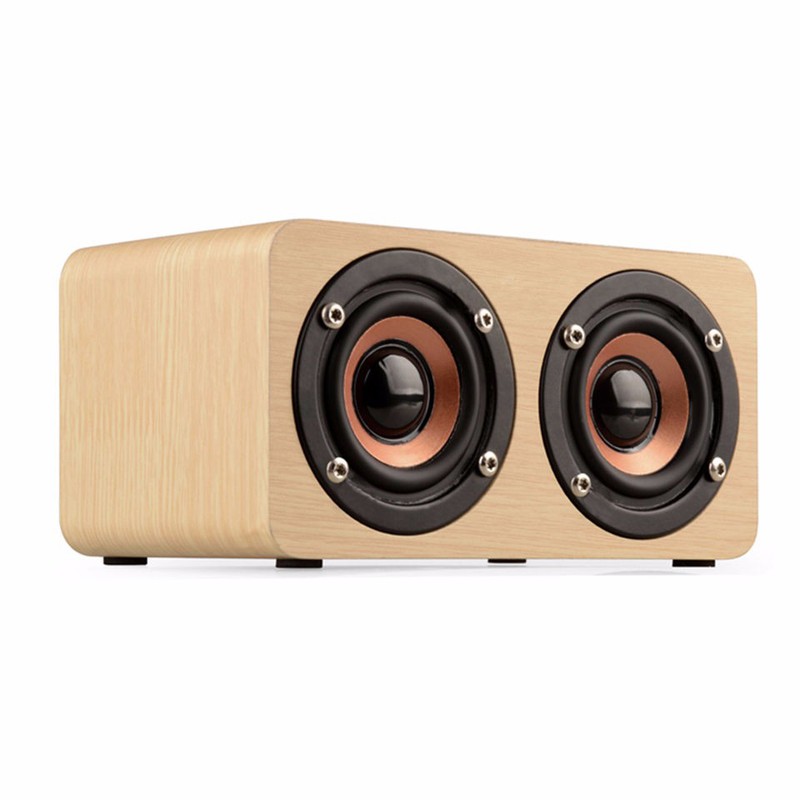 Loa Bluetooth 10W gỗ V5 công nghệ Hifi