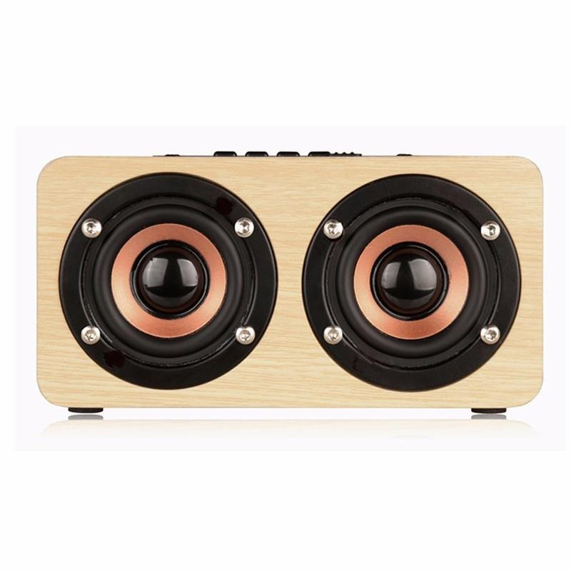 Loa Bluetooth 10W gỗ V5 công nghệ Hifi