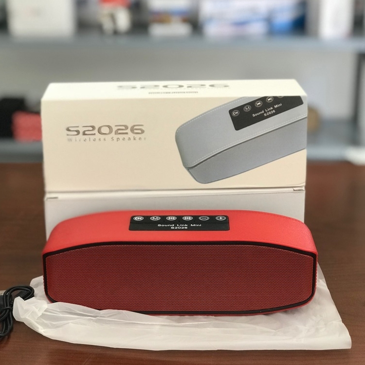 Loa Bluetooth S2026 - Ấn Tượng Với Âm Bass Siêu Ấm