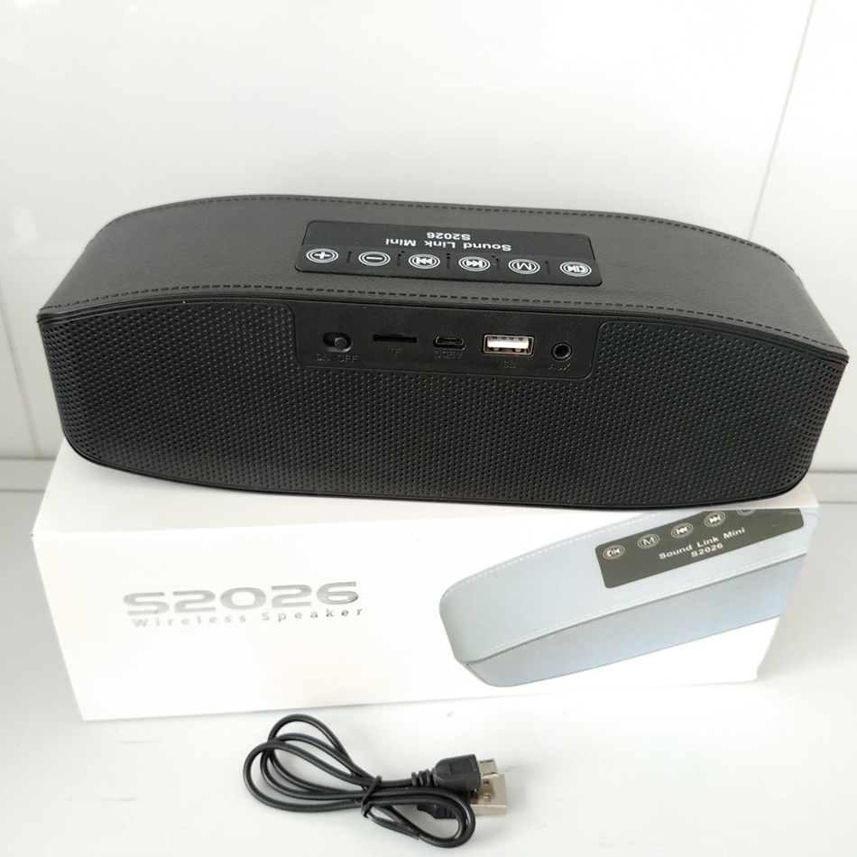 Loa Bluetooth S2026 - Ấn Tượng Với Âm Bass Siêu Ấm