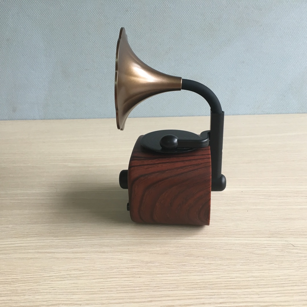 Loa bluetooth cổ điển AS90 bằng gỗ - cao cấp âm thanh ấn tượng