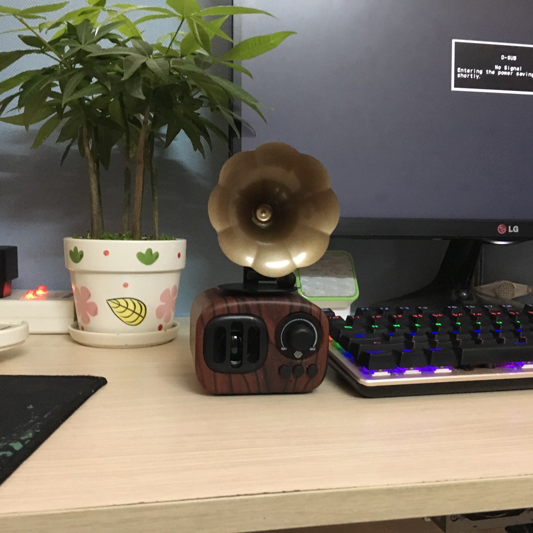 Loa bluetooth cổ điển AS90 bằng gỗ - cao cấp âm thanh ấn tượng