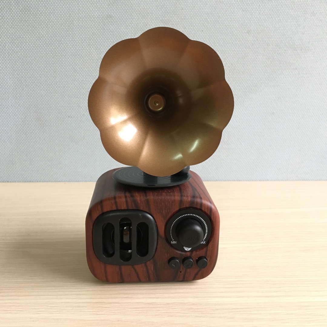 Loa bluetooth cổ điển AS90 bằng gỗ - cao cấp âm thanh ấn tượng