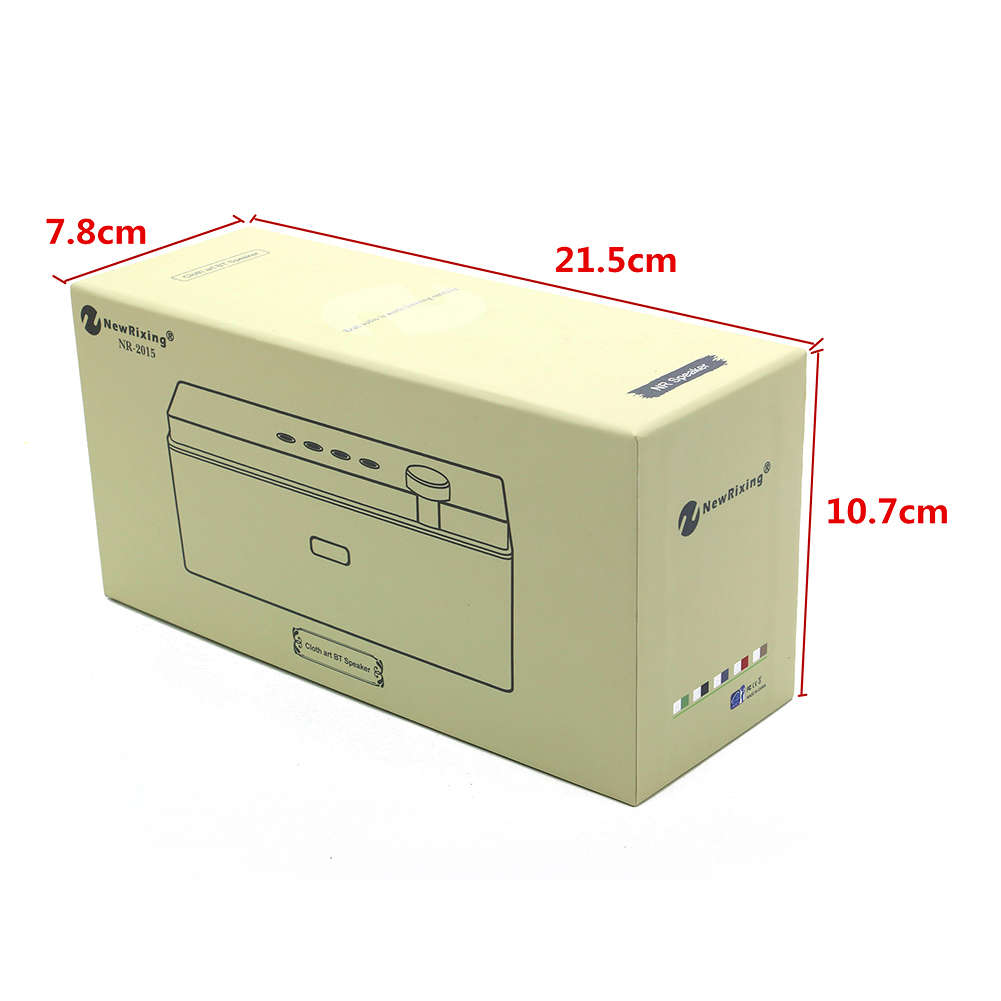 Loa bluetooth giá rẻ Rixing  RS2015 chất âm đỉnh - Núm vặn volume