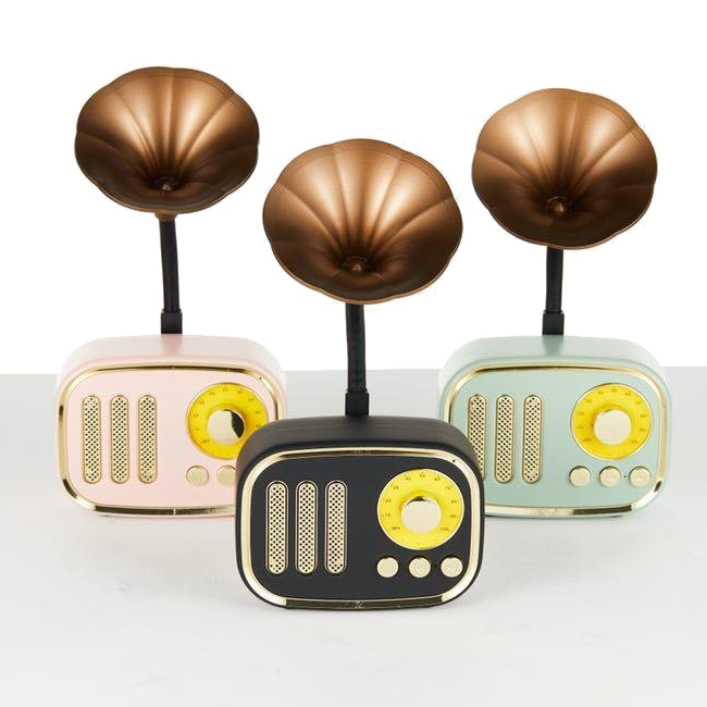 Loa bluetooth A67 - Phong cách cổ điển phục hưng