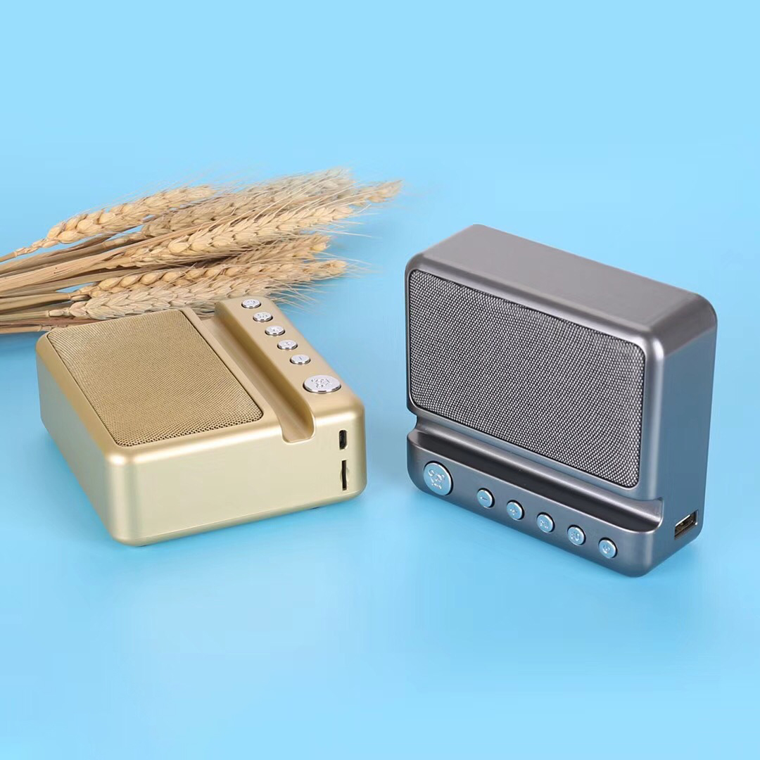 Loa Bluetooth Mini G24 có đồng hồ led báo thức - Kiêm giá đỡ điện thoại