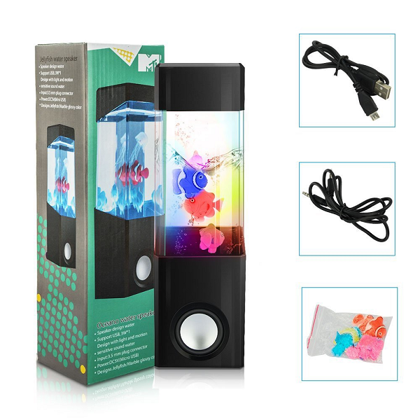 Loa bluetooth nhạc nước có cá 3D BB54