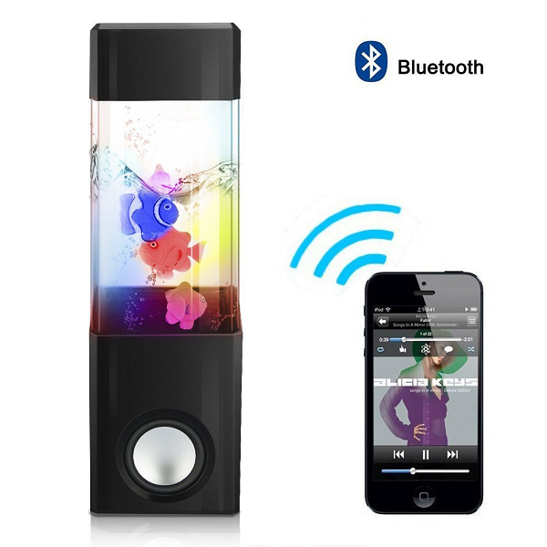 Loa bluetooth nhạc nước có cá 3D BB54