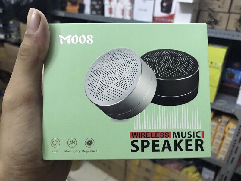 Loa bluetooth Speaker M008 - Thiết kế bằng nhôm âm trong