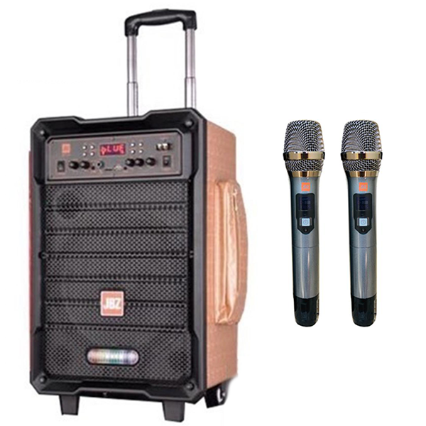 Loa kéo công suất lớn JBZ 1005  tặng kèm 2 mic không dây