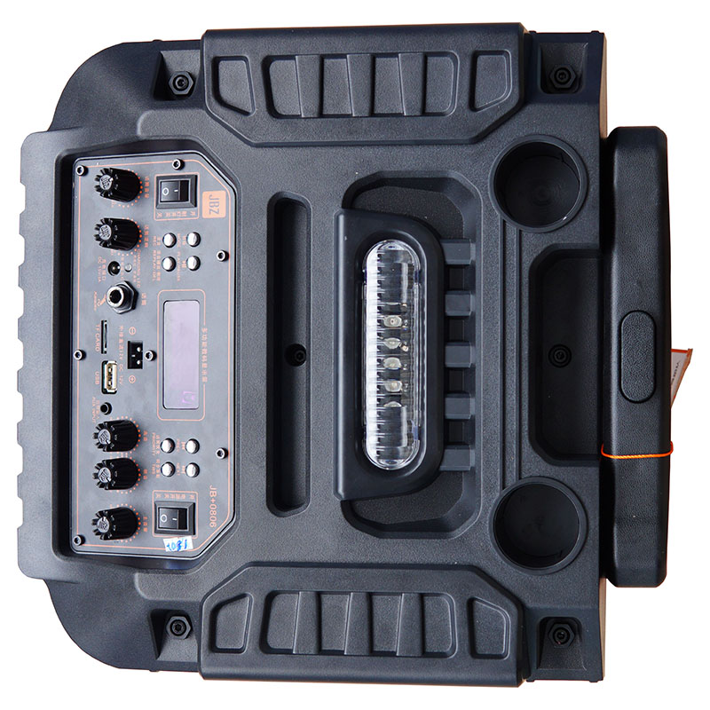 Loa kẹo kéo xách tay JBZ 0806 3 tấc tặng kèm 2 mic không dây