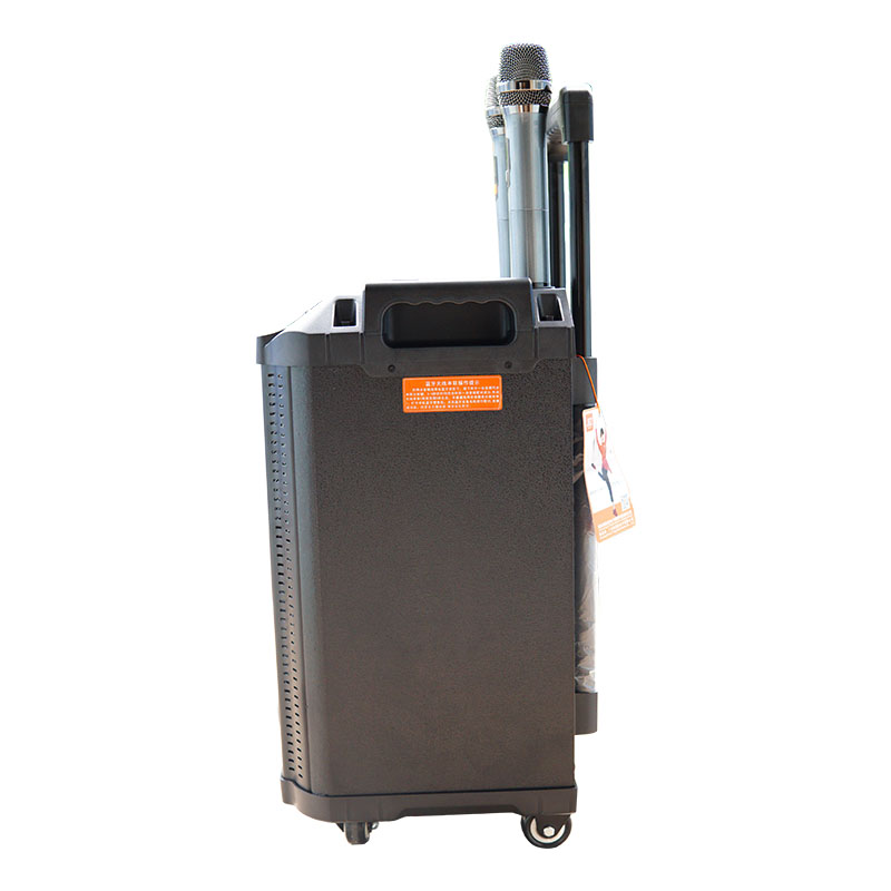 Loa kẹo kéo xách tay JBZ 0806 3 tấc tặng kèm 2 mic không dây