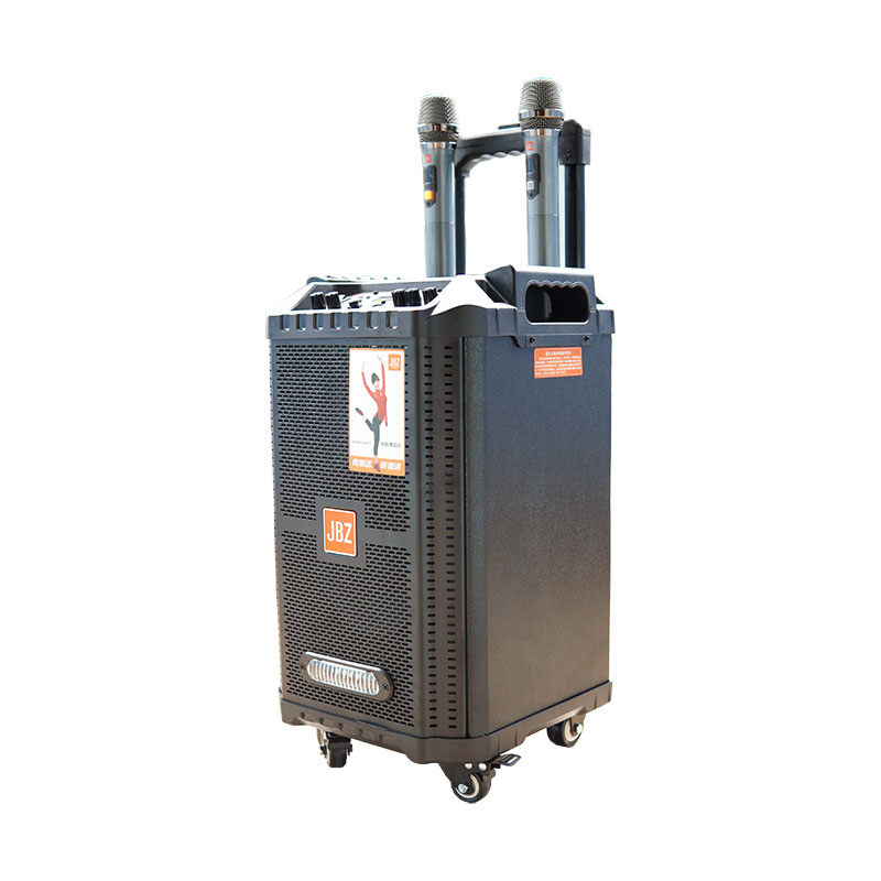 Loa kẹo kéo xách tay JBZ 0806 3 tấc tặng kèm 2 mic không dây