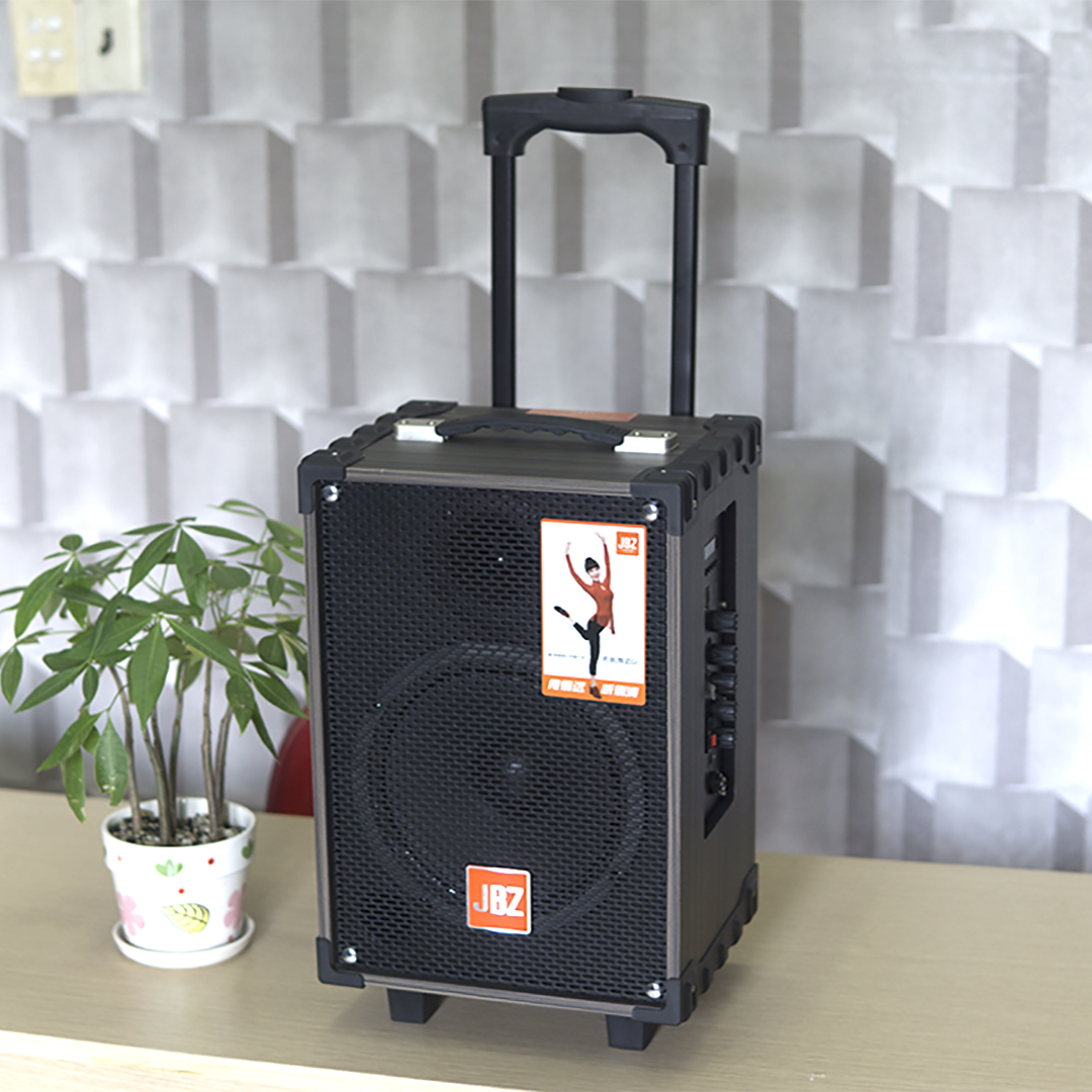 Loa vali kéo di động JBZ NE108 2.5 tấc tặng mic không dây