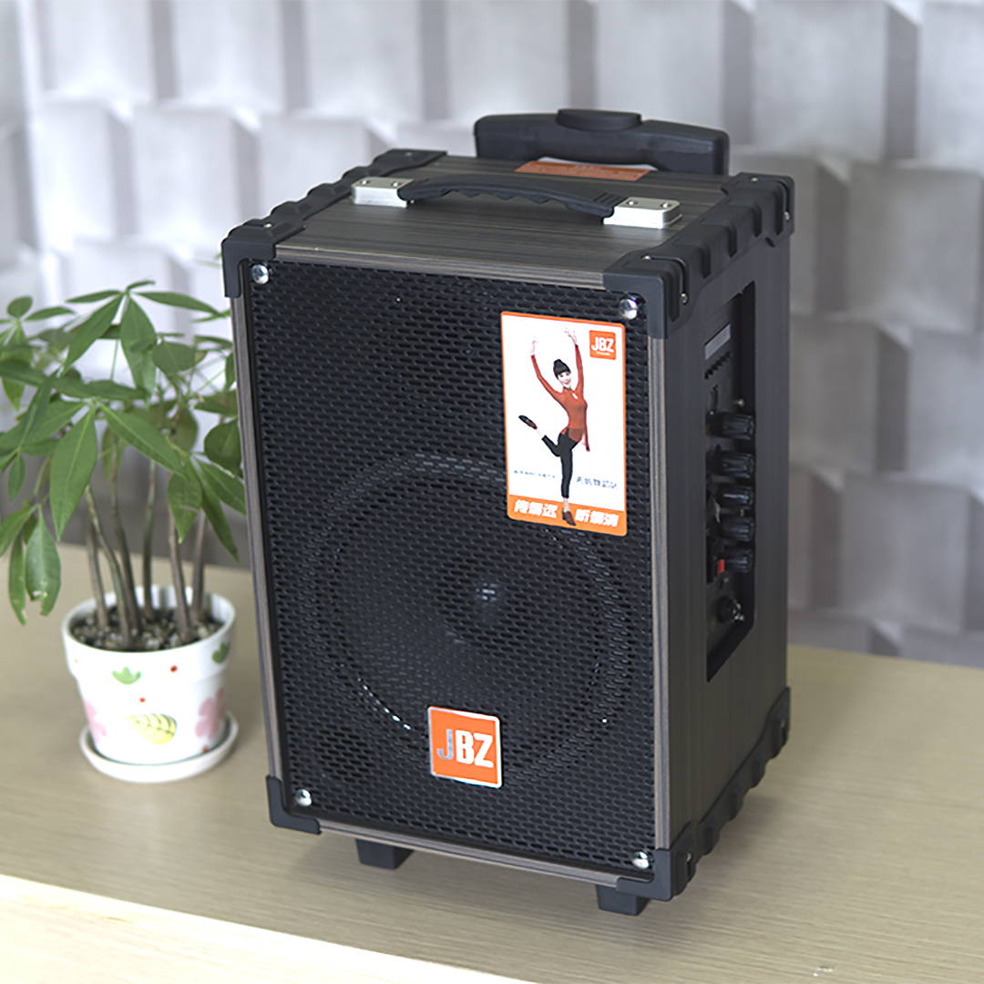 Loa vali kéo di động JBZ NE108 2.5 tấc tặng mic không dây