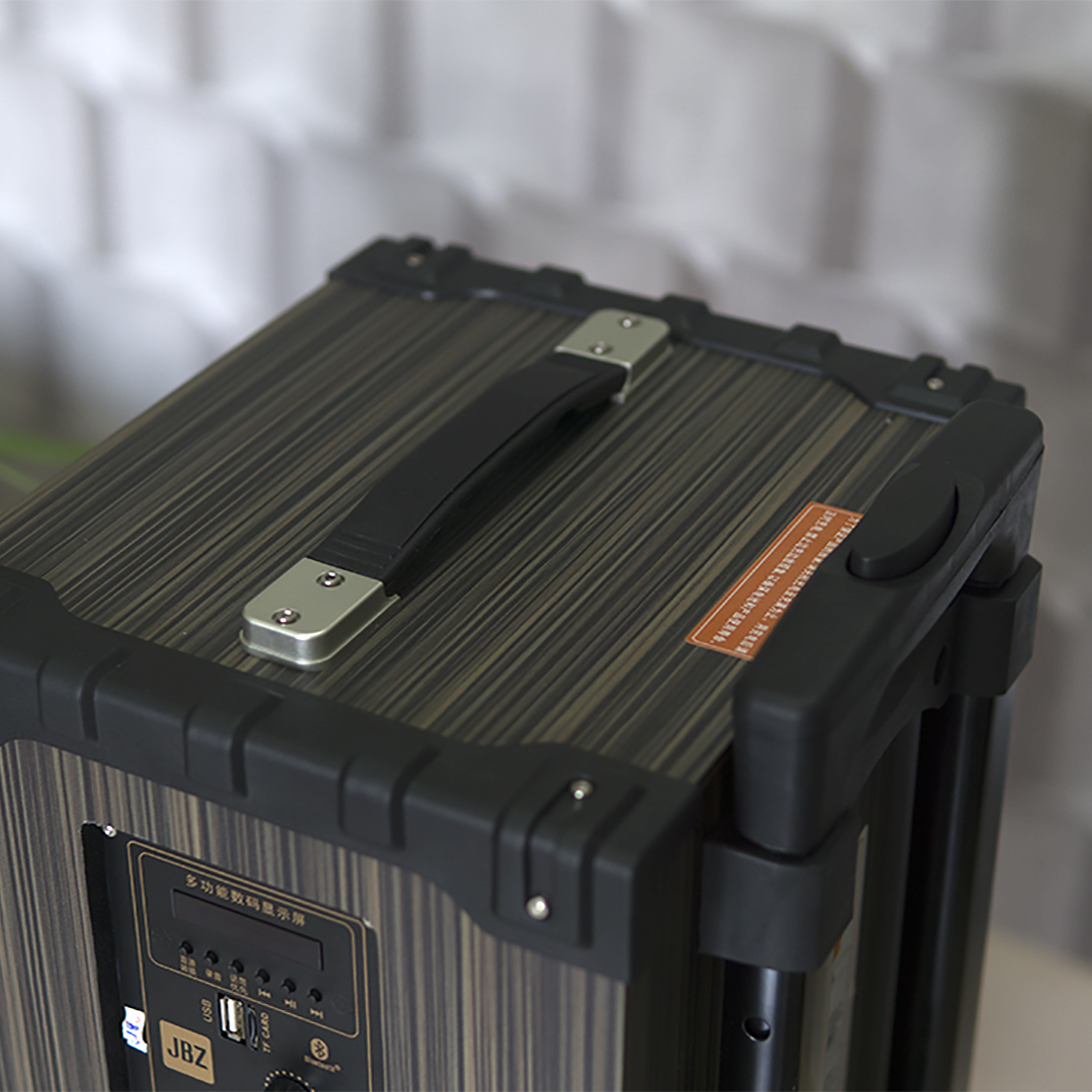 Loa vali kéo di động JBZ NE108 2.5 tấc tặng mic không dây