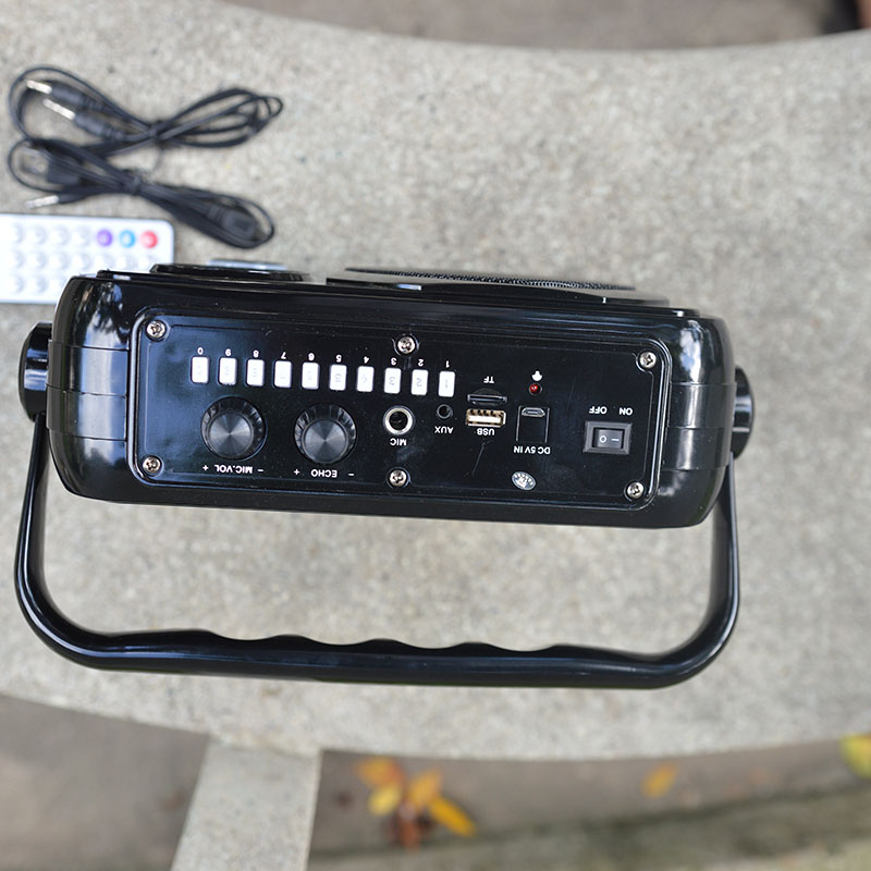 Loa bluetooth karaoke CV 309 - tặng kèm micro có dây