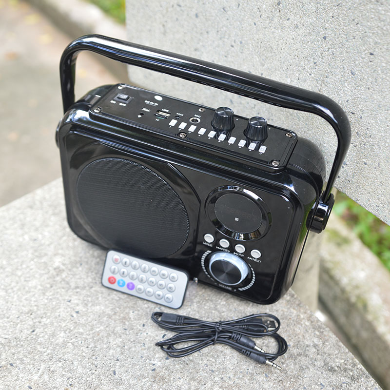 Loa bluetooth karaoke CV 309 - tặng kèm micro có dây