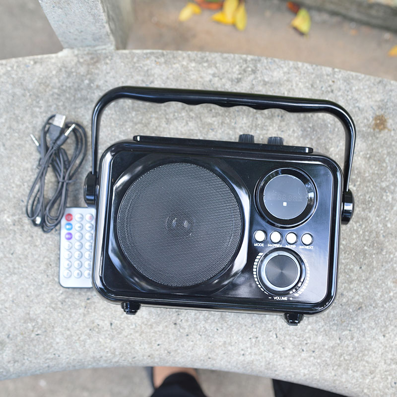 Loa bluetooth karaoke CV 309 - tặng kèm micro có dây