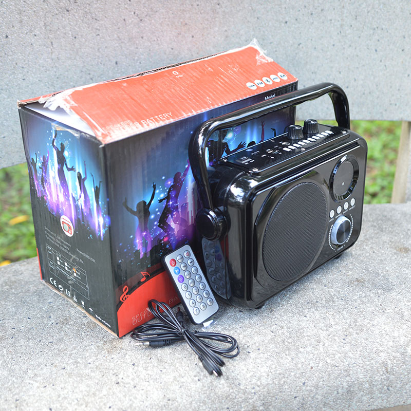 Loa bluetooth karaoke CV 309 - tặng kèm micro có dây