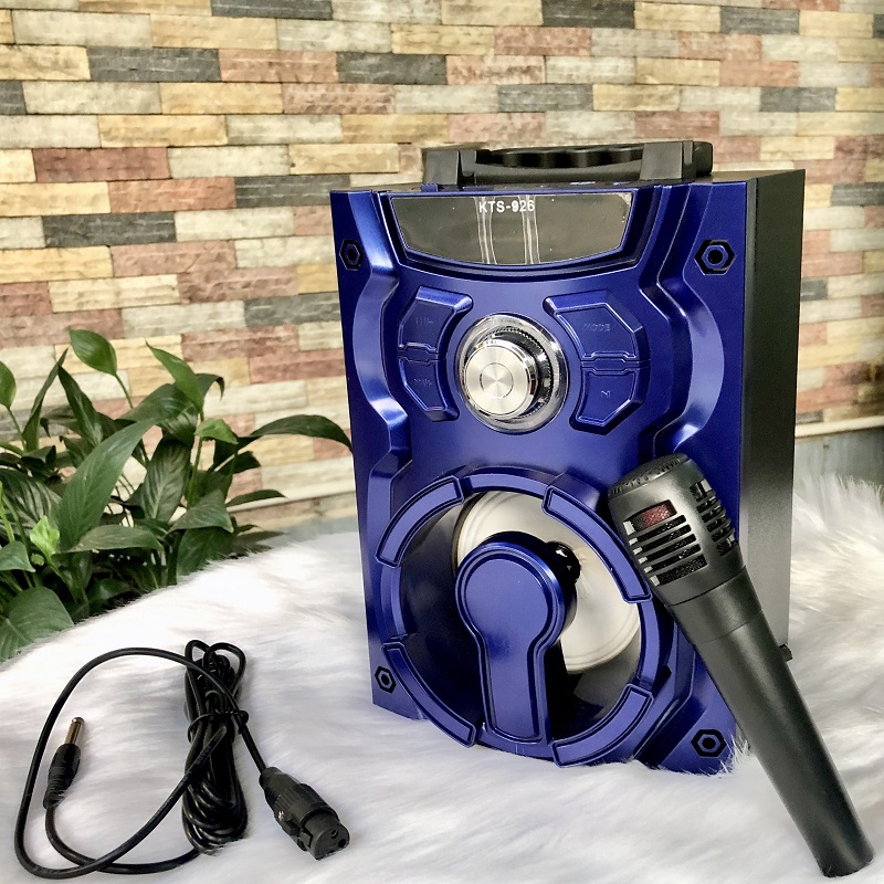 Loa xách tay di động KTS 925/926 tặng kèm một mic hát karaoke
