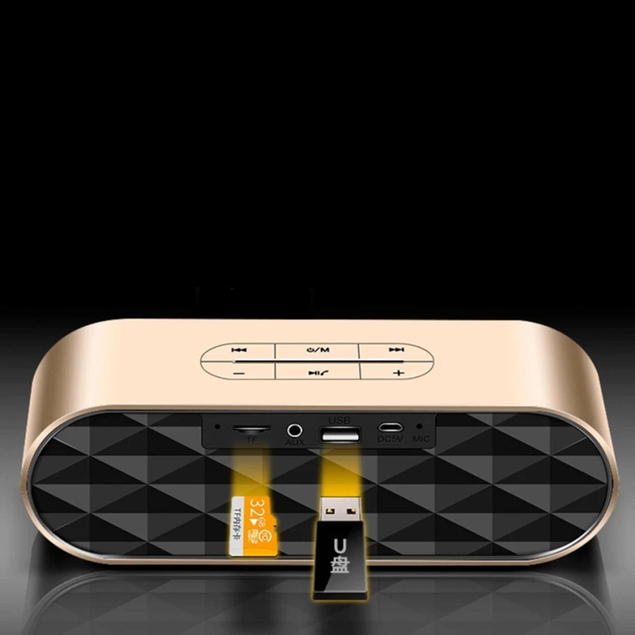 Loa Bluetooth Keling F4 chính hãng -  Kim loại cực kỳ sang trọng