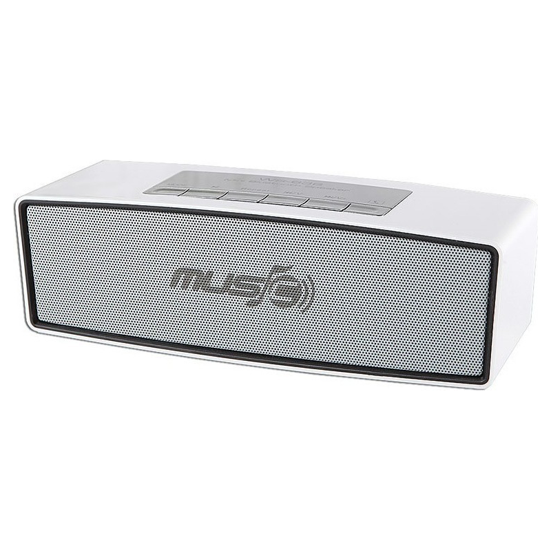 Loa Bluetooth WS 636 chính hãng - Support FM radio/USB/Thẻ nhớ/Tai nghe/ AUX