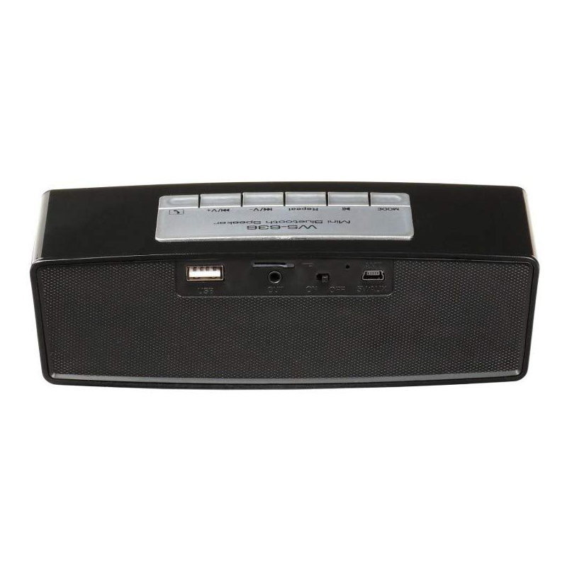 Loa Bluetooth WS 636 chính hãng - Support FM radio/USB/Thẻ nhớ/Tai nghe/ AUX