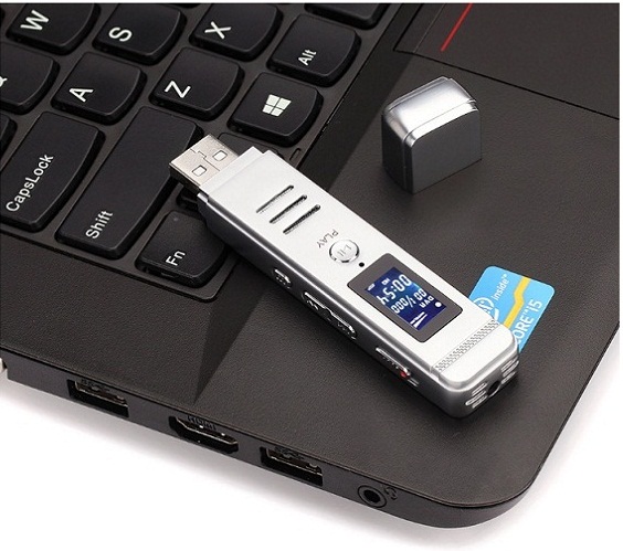 Máy ghi âm GH 807 8GB ( Cổng USB lấy file trực tiếp )