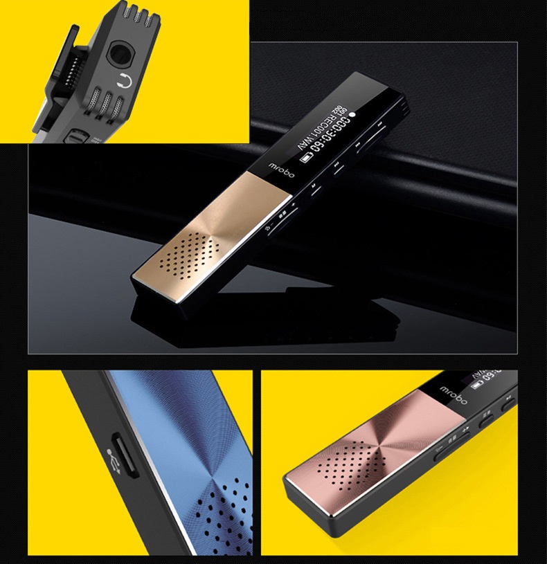 Máy ghi âm chuyên nghiệp mrobo M16 chính hãng giá rẻ