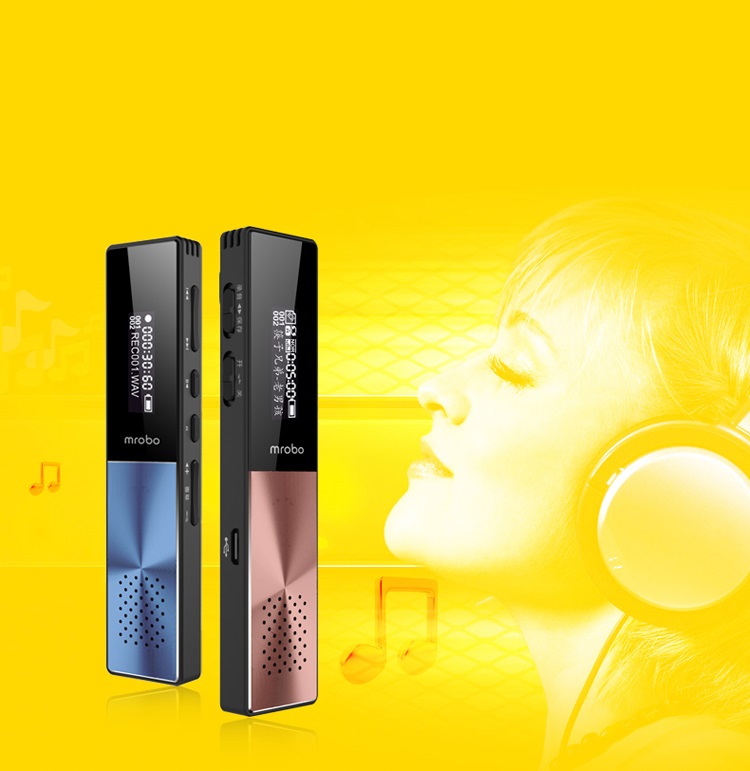 Máy ghi âm chuyên nghiệp mrobo M16 chính hãng giá rẻ