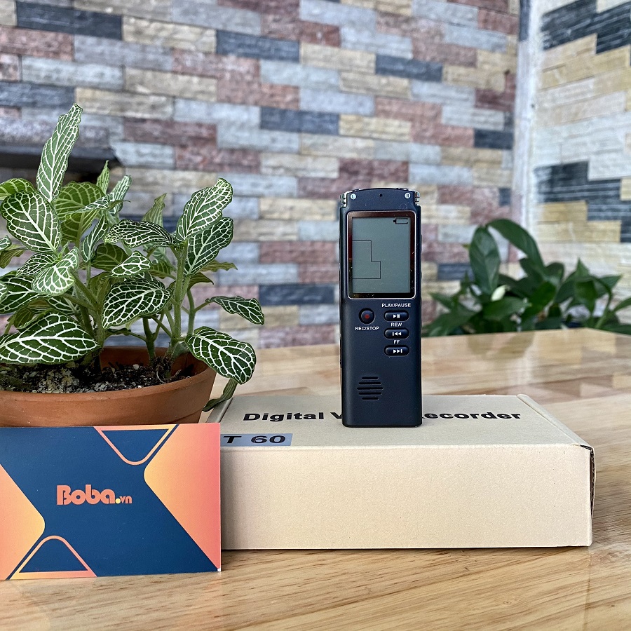 Máy ghi âm T800 độ trung thực cao có lọc âm - 12 tiếng Recoding - Bộ nhớ trong 8GB
