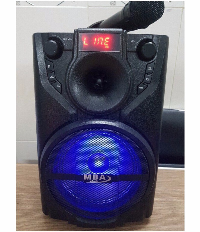 Loa kéo xách tay mini kèm micro không dây 2 tấc FY6