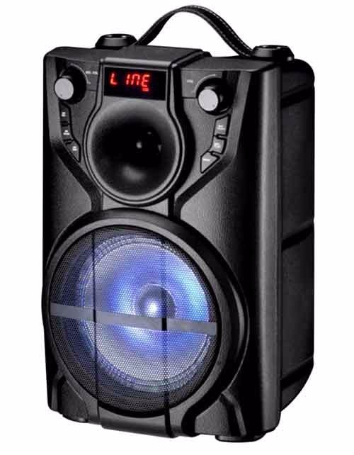 Loa kéo xách tay mini kèm micro không dây 2 tấc FY6