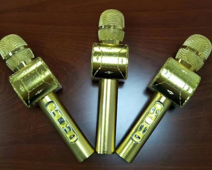 Mic bluetooth hát karaoke trên điện thoại X7