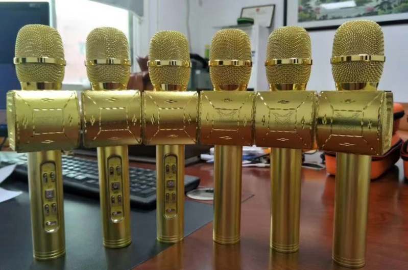 Mic bluetooth hát karaoke trên điện thoại X7