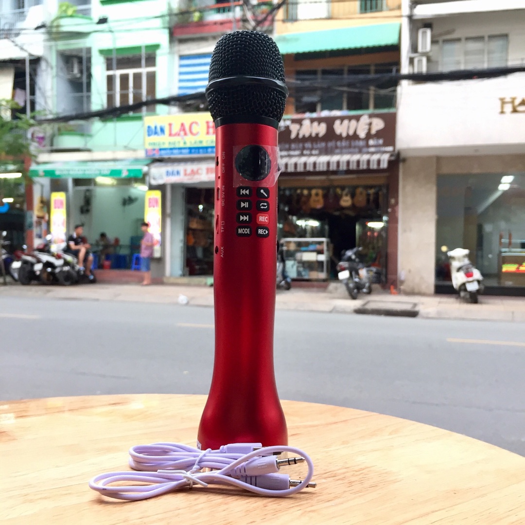 Mic kèm loa LS598 Hút âm đỉnh [Ghi Âm Phím Nóng]