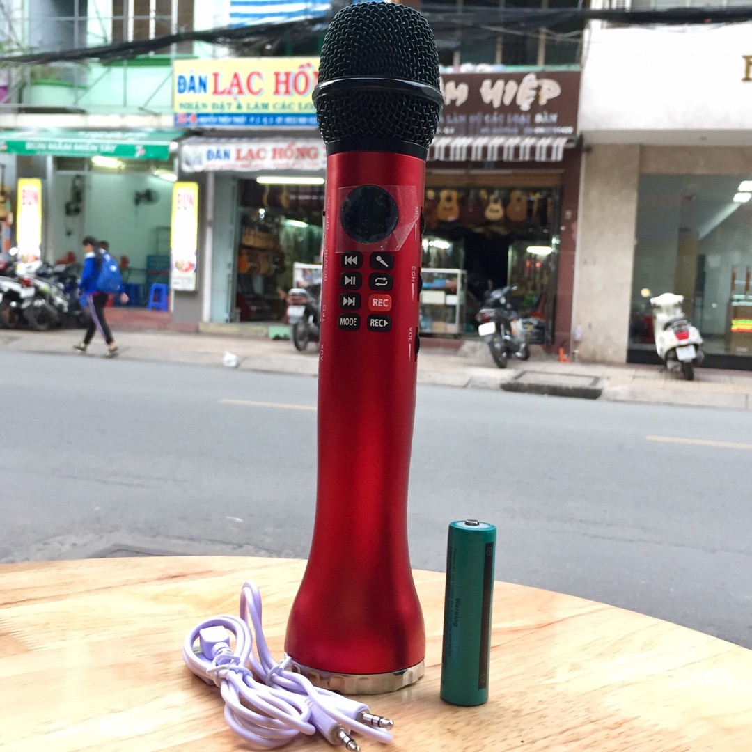 Mic kèm loa LS598 Hút âm đỉnh [Ghi Âm Phím Nóng]