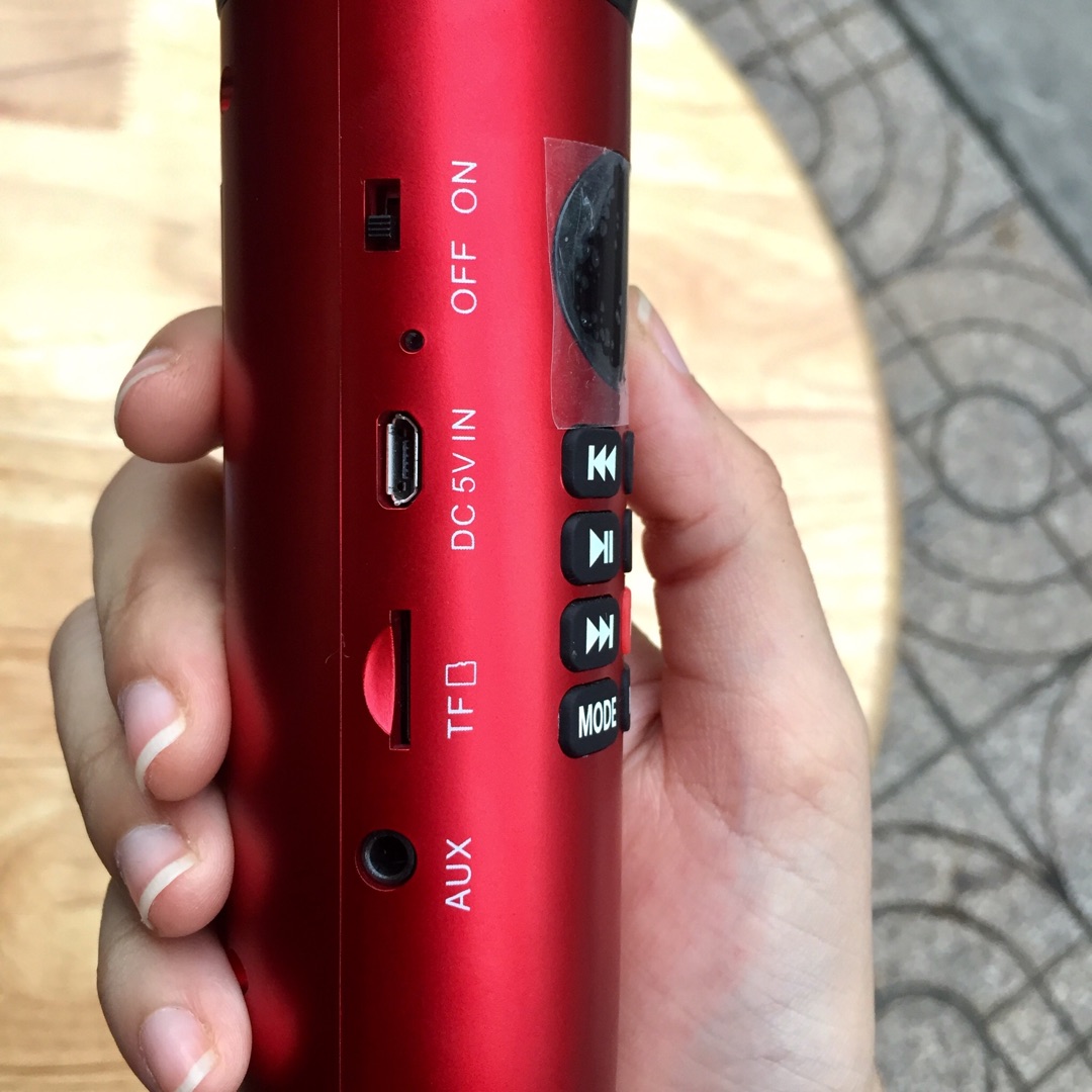 Mic kèm loa LS598 Hút âm đỉnh [Ghi Âm Phím Nóng]