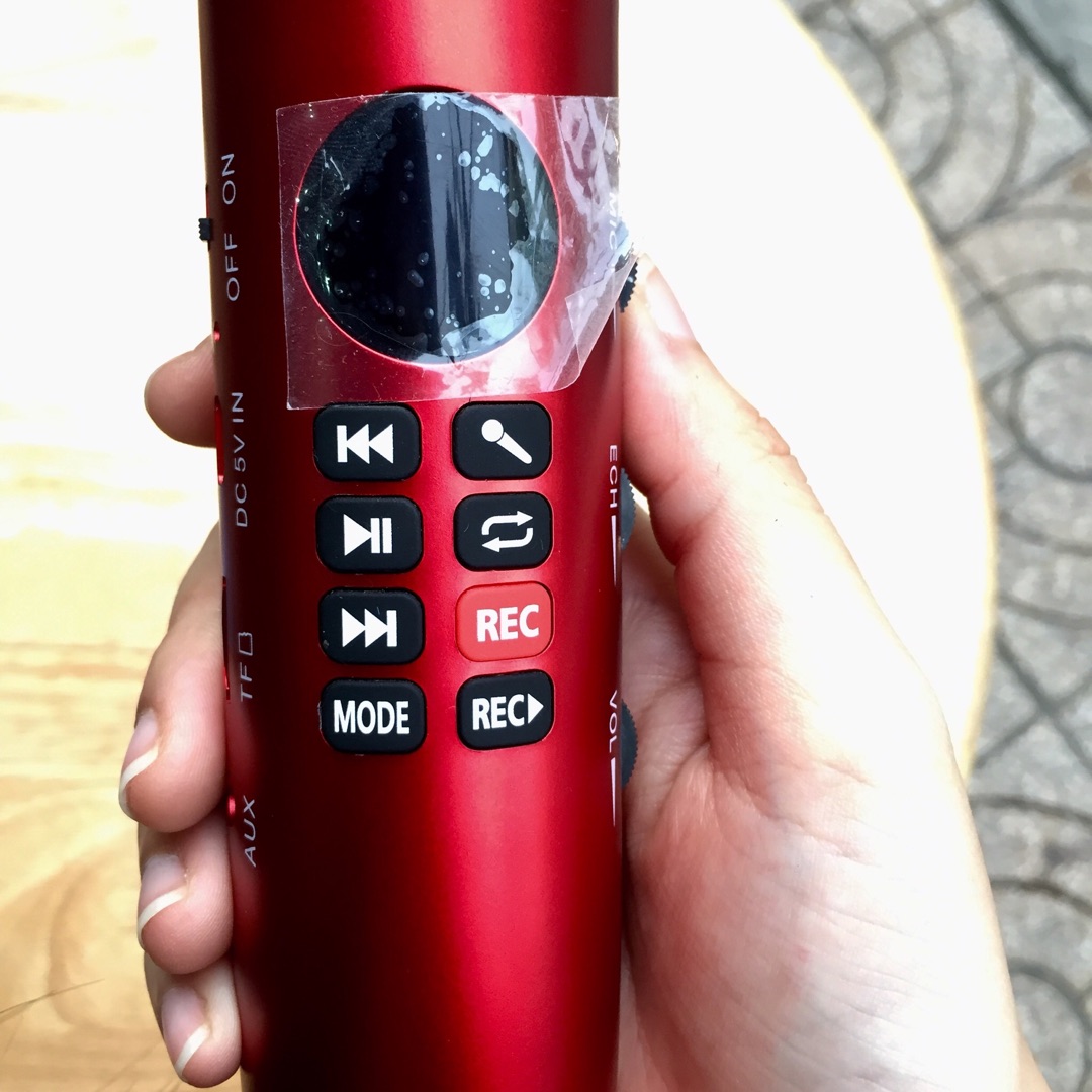 Mic kèm loa LS598 Hút âm đỉnh [Ghi Âm Phím Nóng]