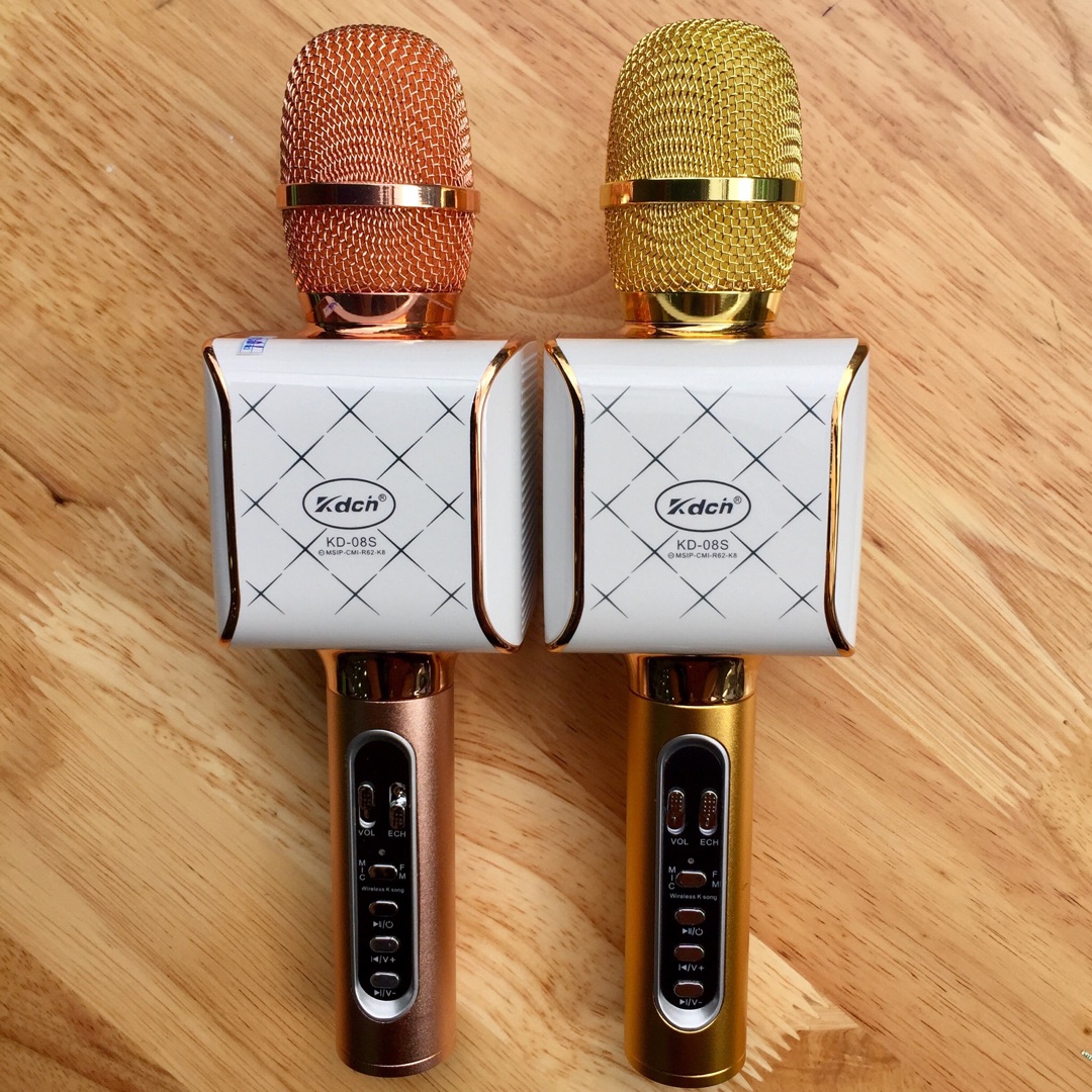 Micro bluetooth 3 trong 1 hát karaoke KD08S