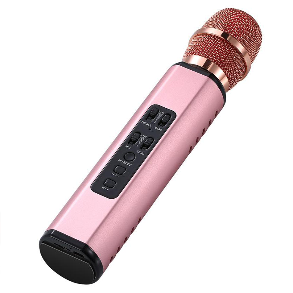 Micro bluetooth hát kara trên điện thoại K6 - Chính hãng Tuxun