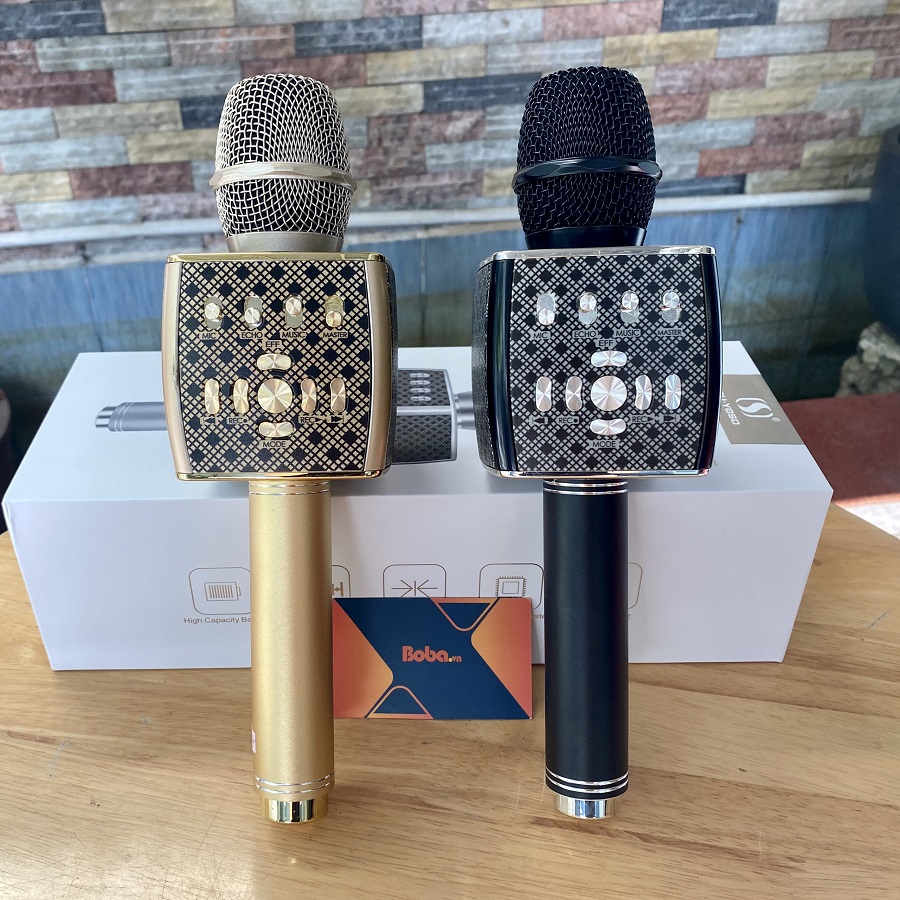 Micro bluetooth karaoke kèm loa YS95 nhập khẩu