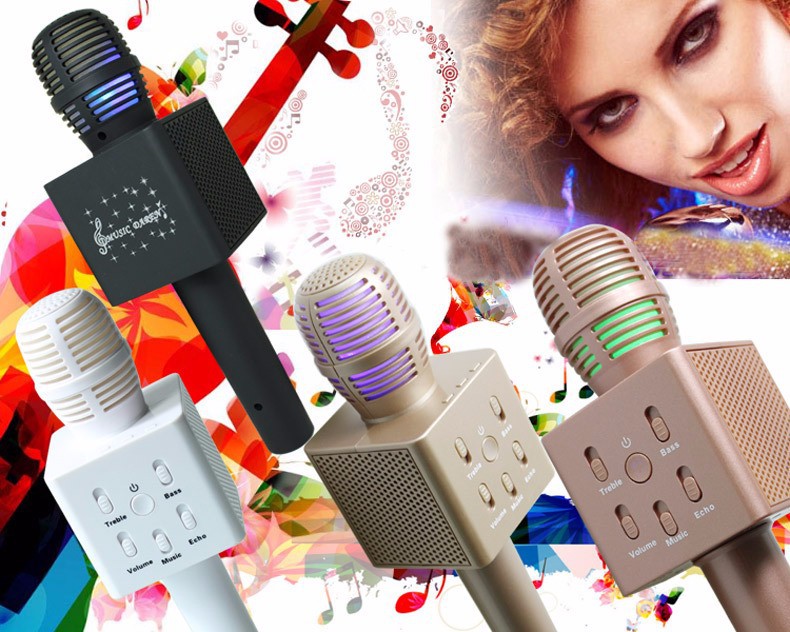Micro Karaoke Q7 loa Bluetooth - Phiên bản mới